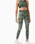 Palm Angels - Logo Camo-print Leggings