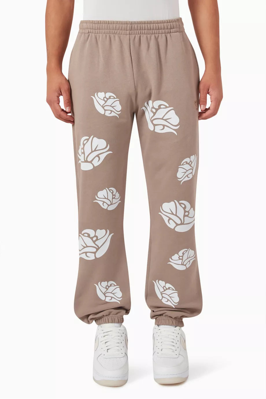 Beautifully Said - Rose Garden Sweatpants - Taupe