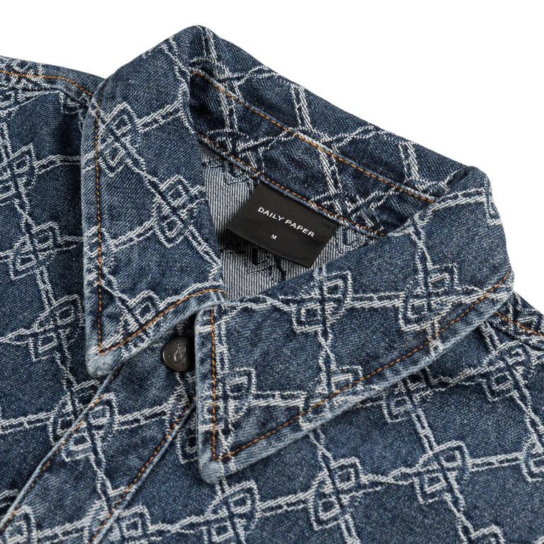 Daily Paper - Blue Rahul Shield Shirt