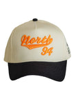 North94 Two-Tone Black Cap