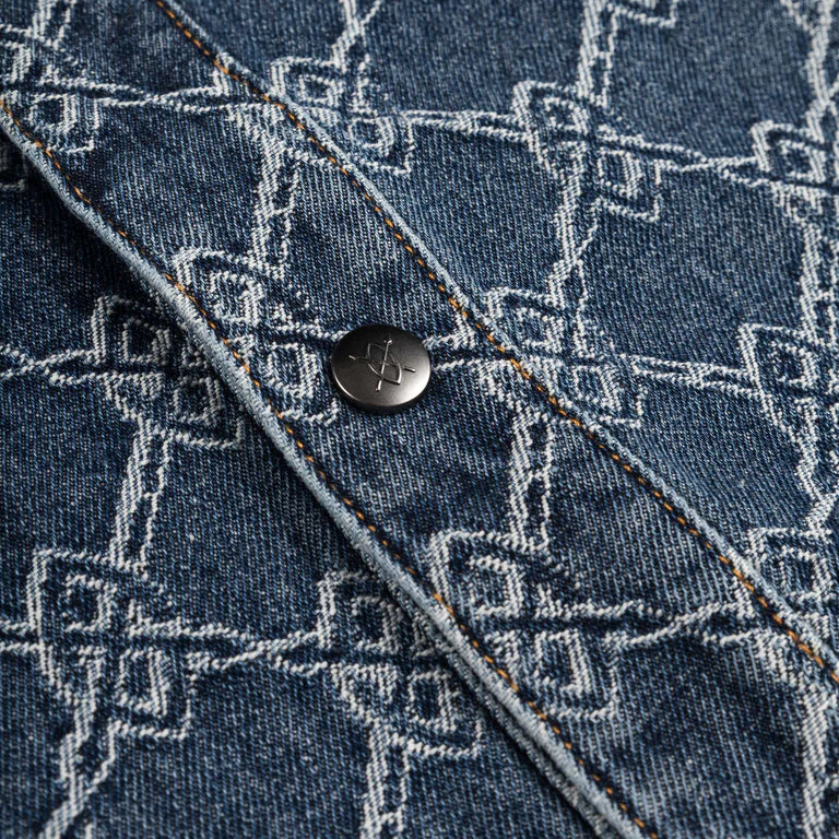 Daily Paper - Blue Rahul Shield Shirt