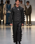 Potrends Village Denim Spike Pants