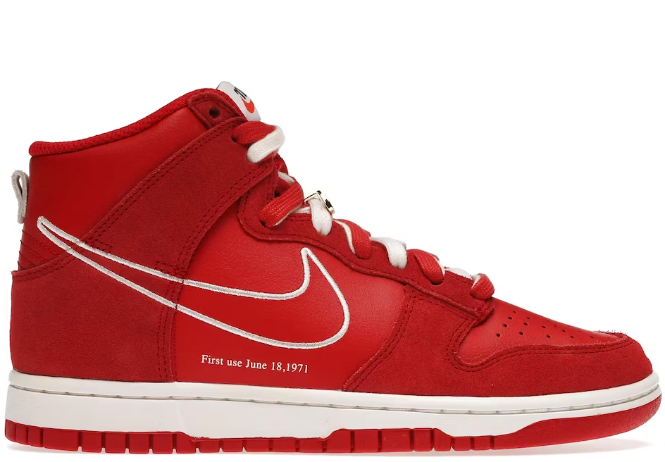 dunk high red first use