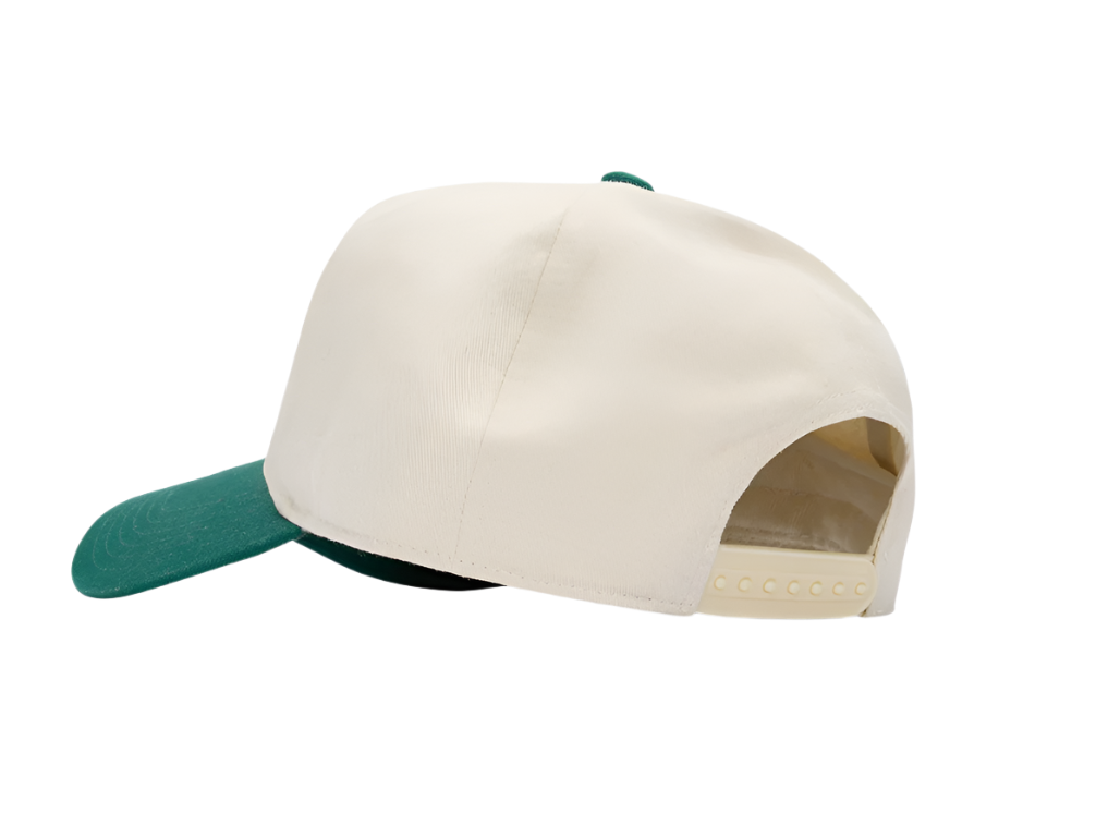 Represent - Raceway Cap Antique White Forest Green