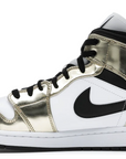 Air Jordan 1 Mid "Metallic Gold Black White"