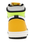 Air Jordan 1 Retro High "White Black Volt University Gold"