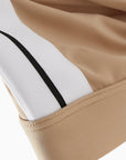 Palm Angels - One-shoulder Track Top in Jersey
