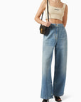 Palm Angels - Logo Cropped Top in Cotton-knit