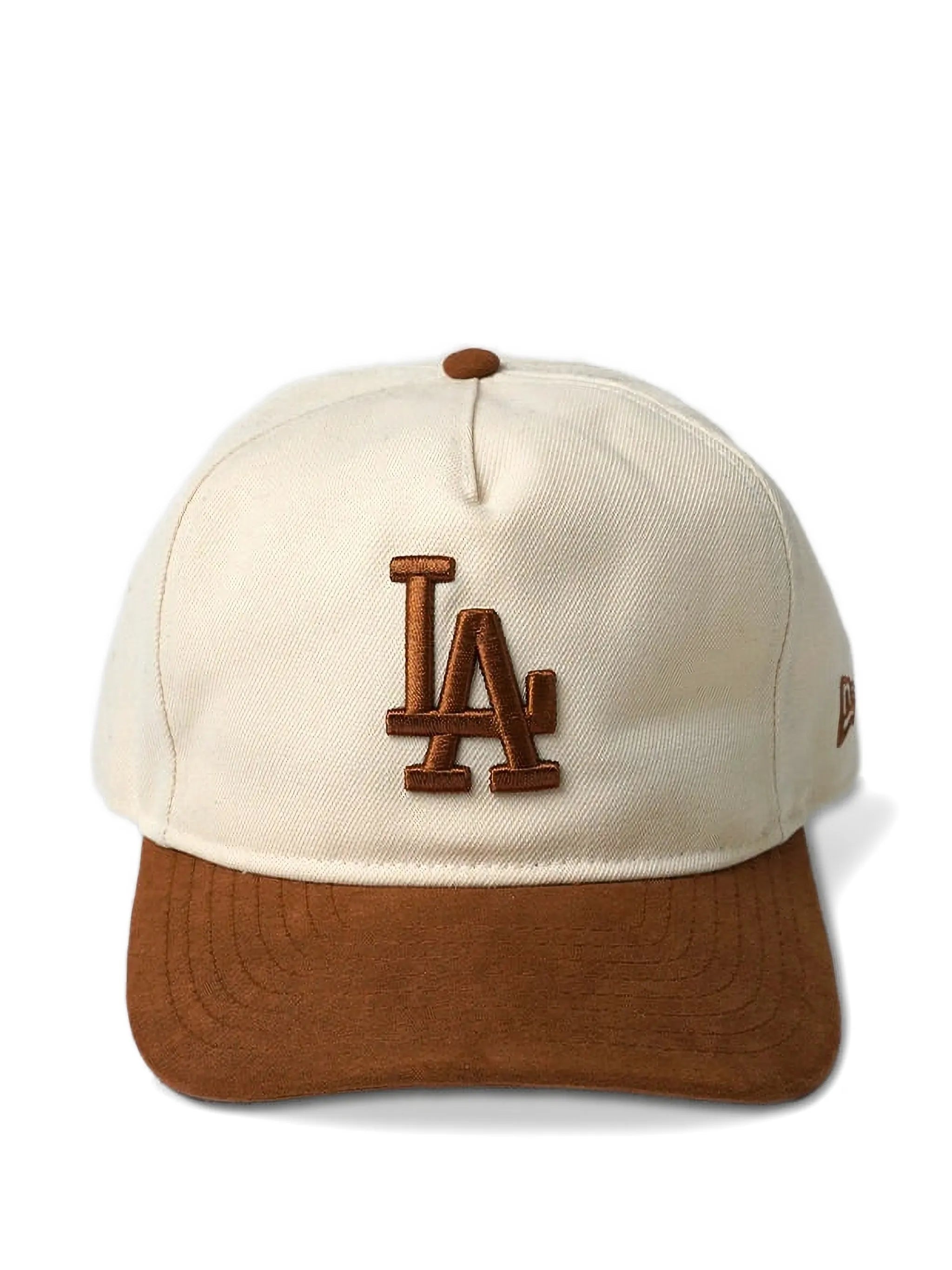 New Era LA Dodgers MLB Suede Visor 9FIFTY A-Frame Strapback Cap