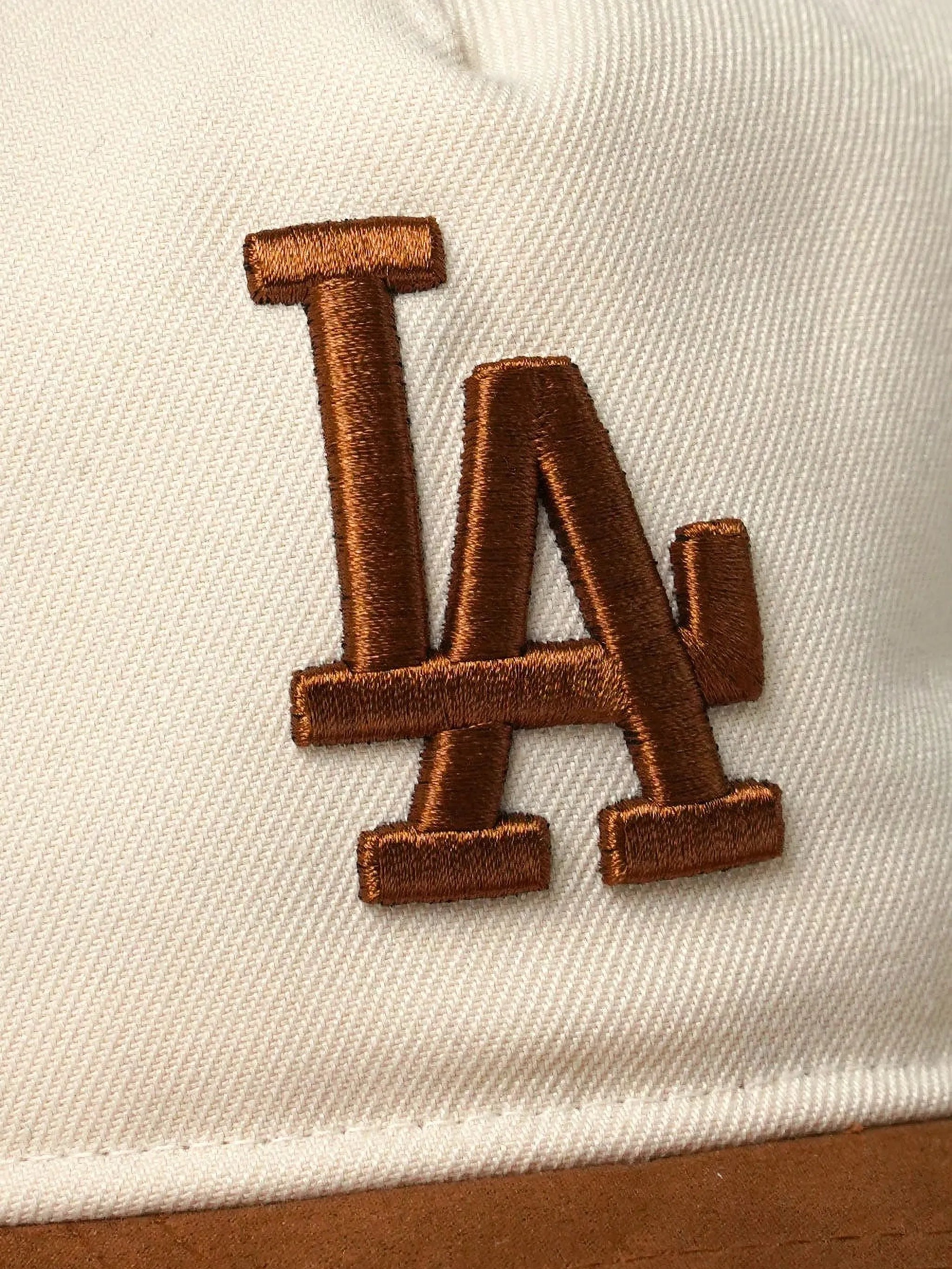 New Era LA Dodgers MLB Suede Visor 9FIFTY A-Frame Strapback Cap