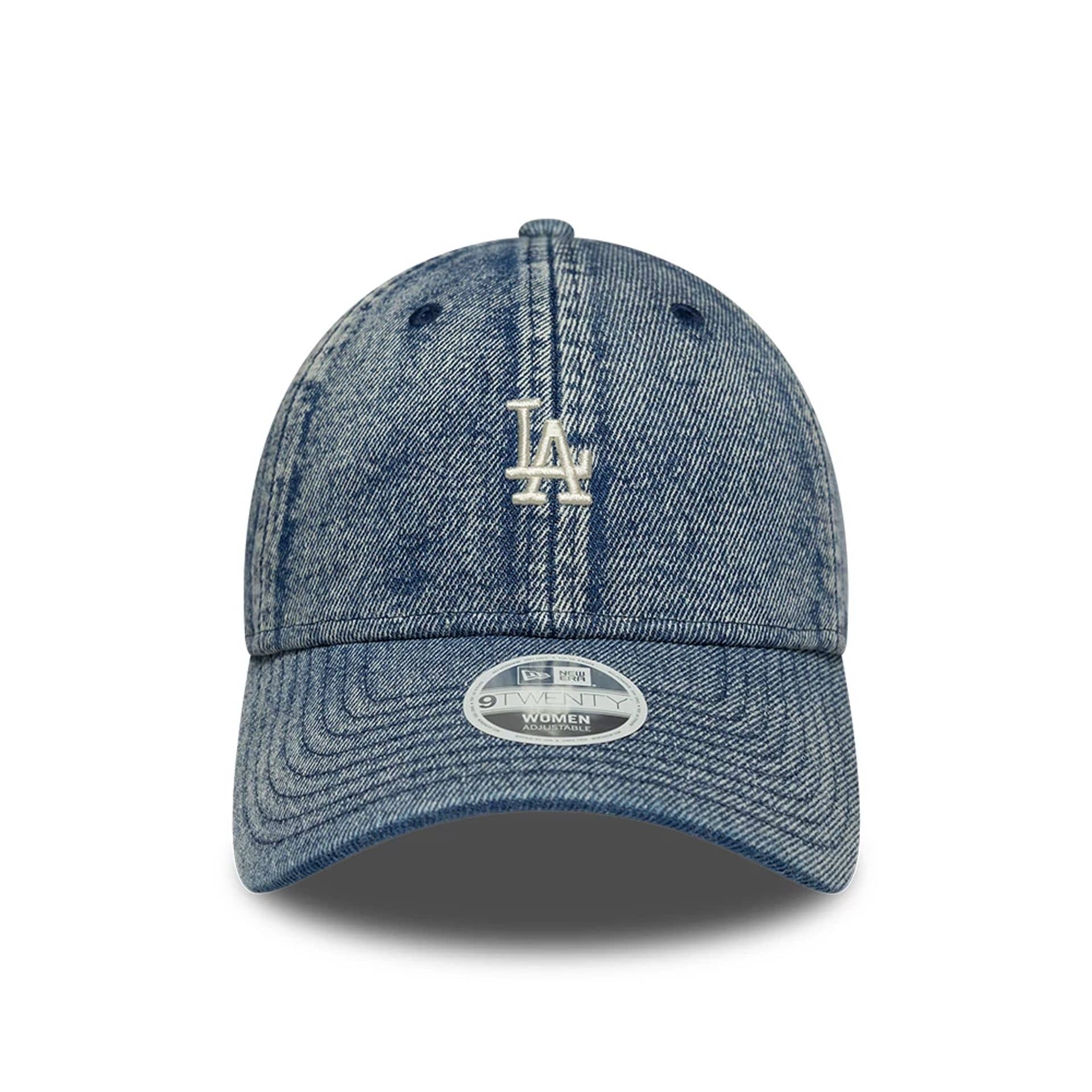 New Era LA Dodgers Womens MLB Denim Blue 9TWENTY Adjustable Cap
