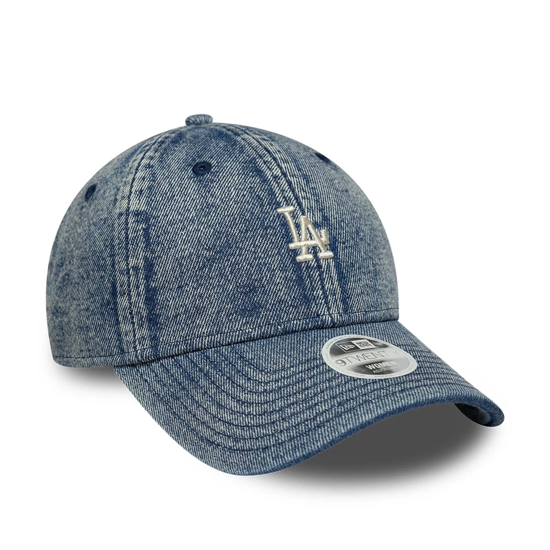New Era LA Dodgers Womens MLB Denim Blue 9TWENTY Adjustable Cap