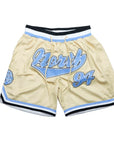 North94 Shorts Cream/White/Blue