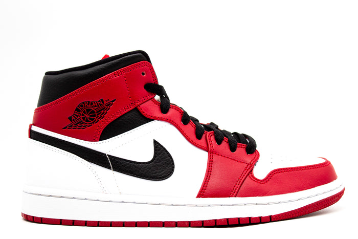 Jordan 1 mid clearance chicago white heel