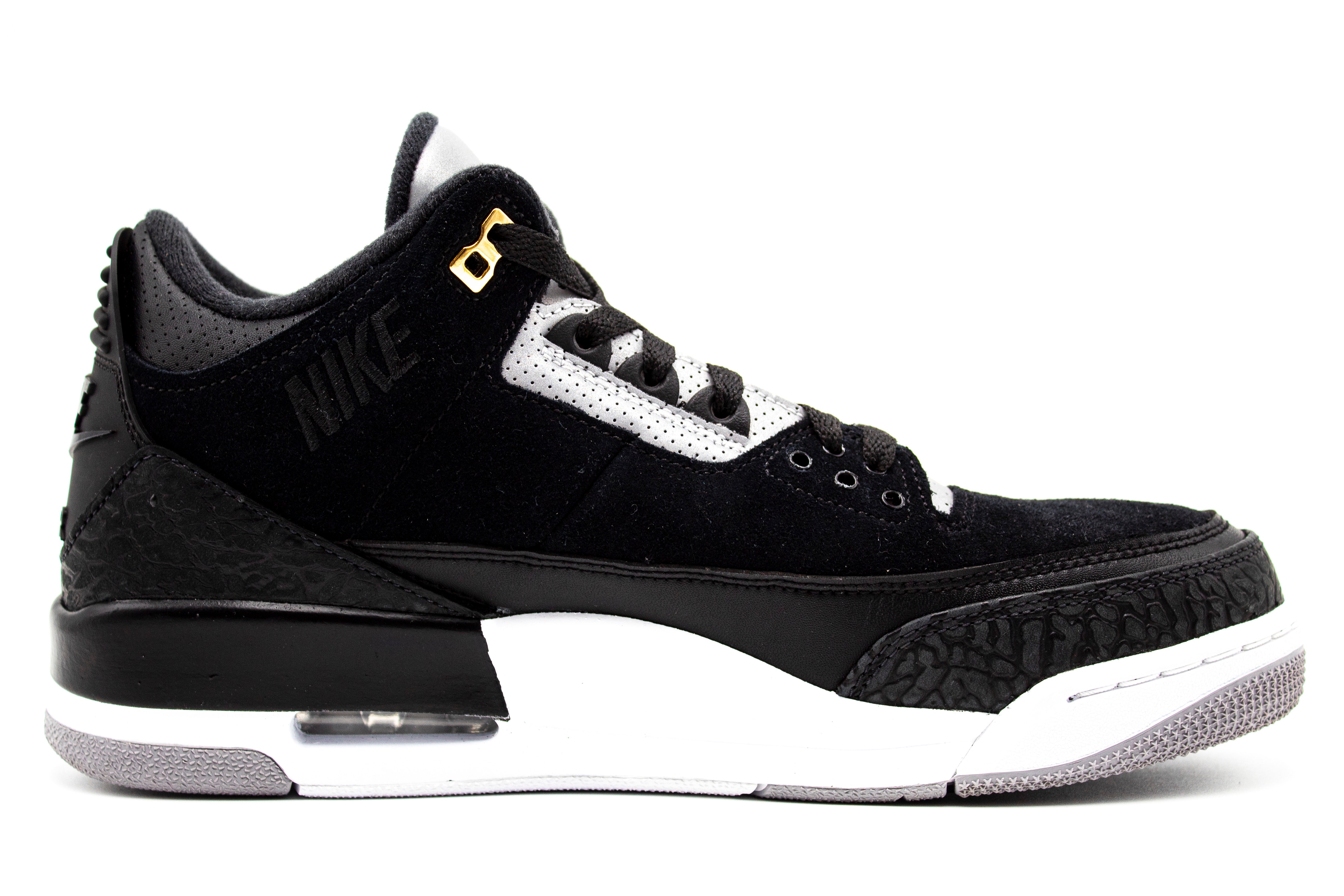 Air Jordan 3 Retro &quot;Tinker Black Cement Gold&quot; (Pre-owned)
