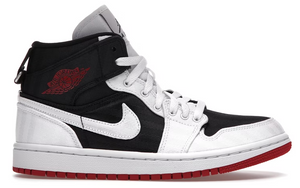 Air Jordan 1 Mid SE Utility Canvas "White Black Gym Red" (W)