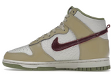 Nike Dunk High "Tumbled Tan White Brown" (W)