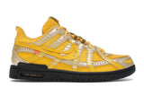 Nike X Off-White Rubber Dunk "University Gold"