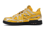 Nike X Off-White Rubber Dunk "University Gold"